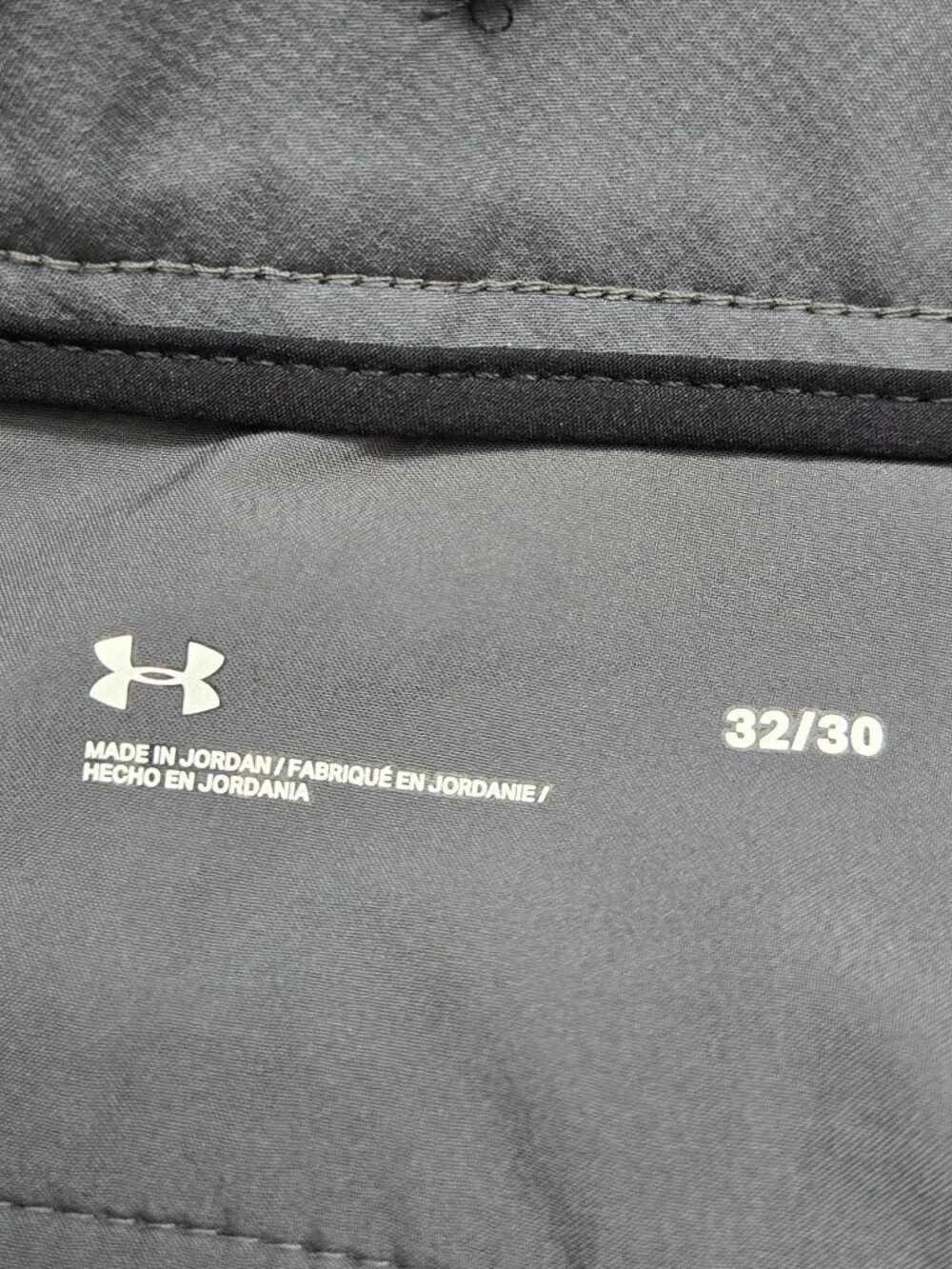 Under Armour Golf‎ Pants Men Grey Performance Stretch Activewear 32W 30L